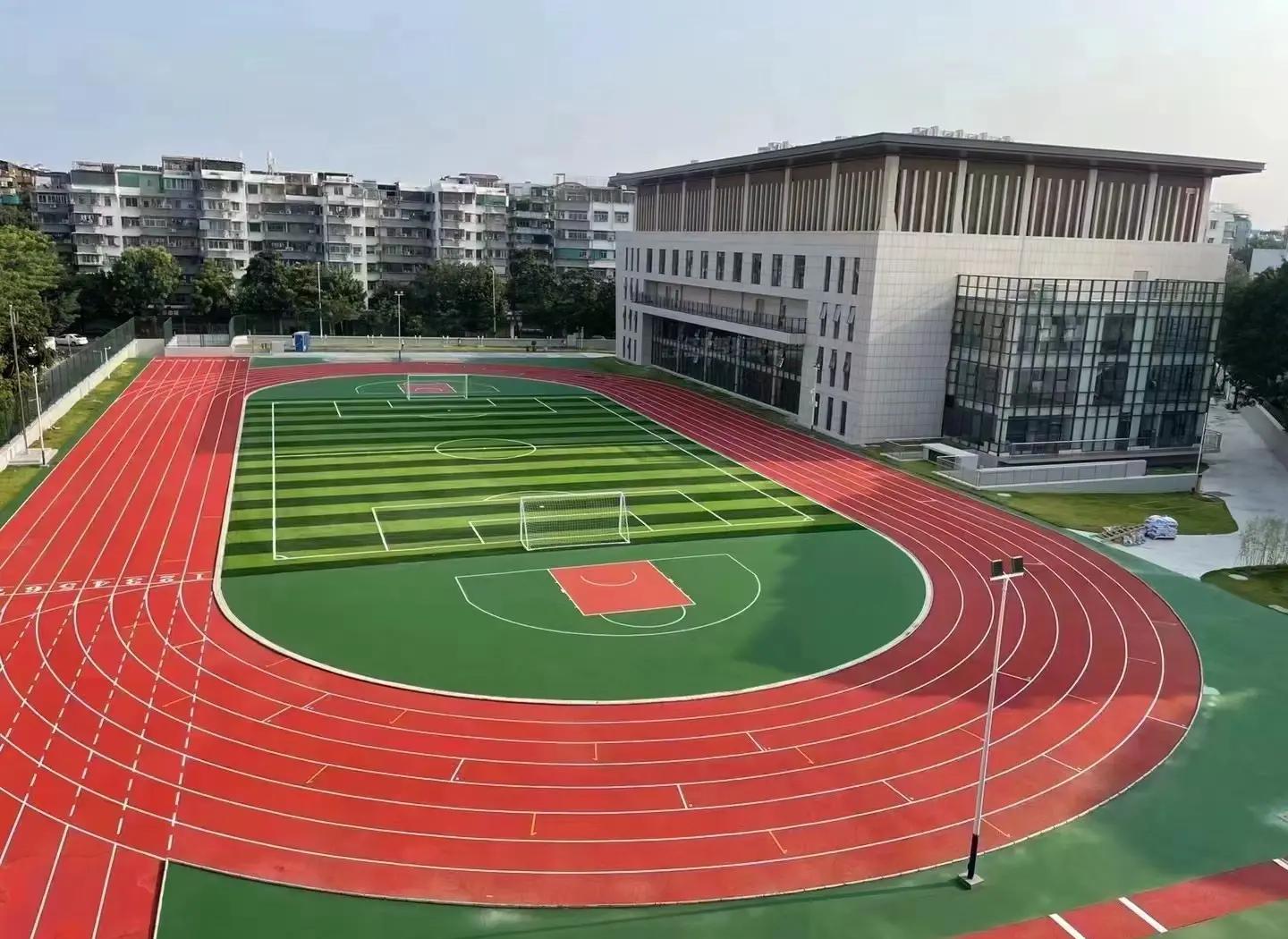 洛阳市人造草坪塑胶篮球场 - 方案